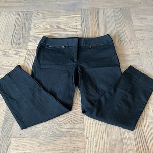 Ann Taylor Loft Black Cropped Pants
